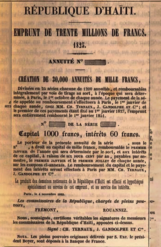 haiti france reparations