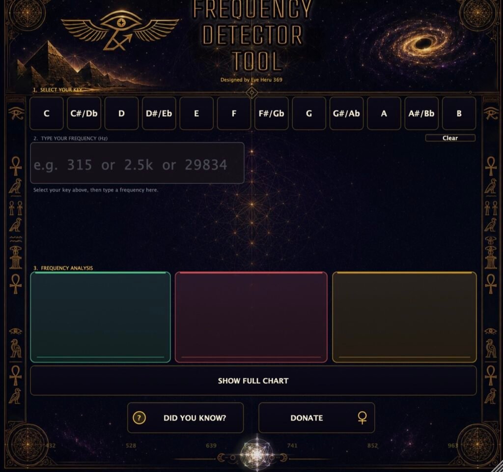 Frequency Detector Tool screenshot 1