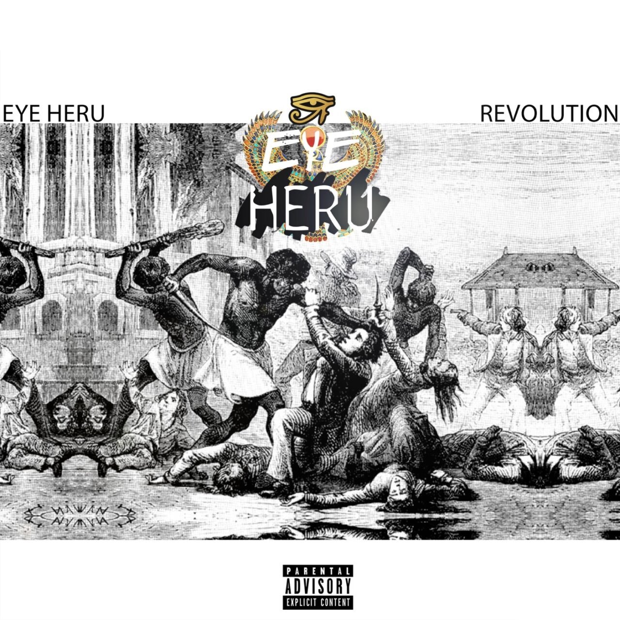 Revolution (feat. Khallid Abdul Muhammad) cover art by Eye Heru
