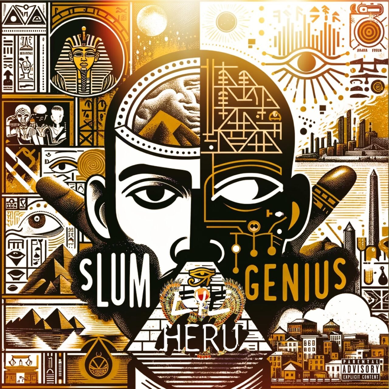 Slum Genius cover art by Eye Heru