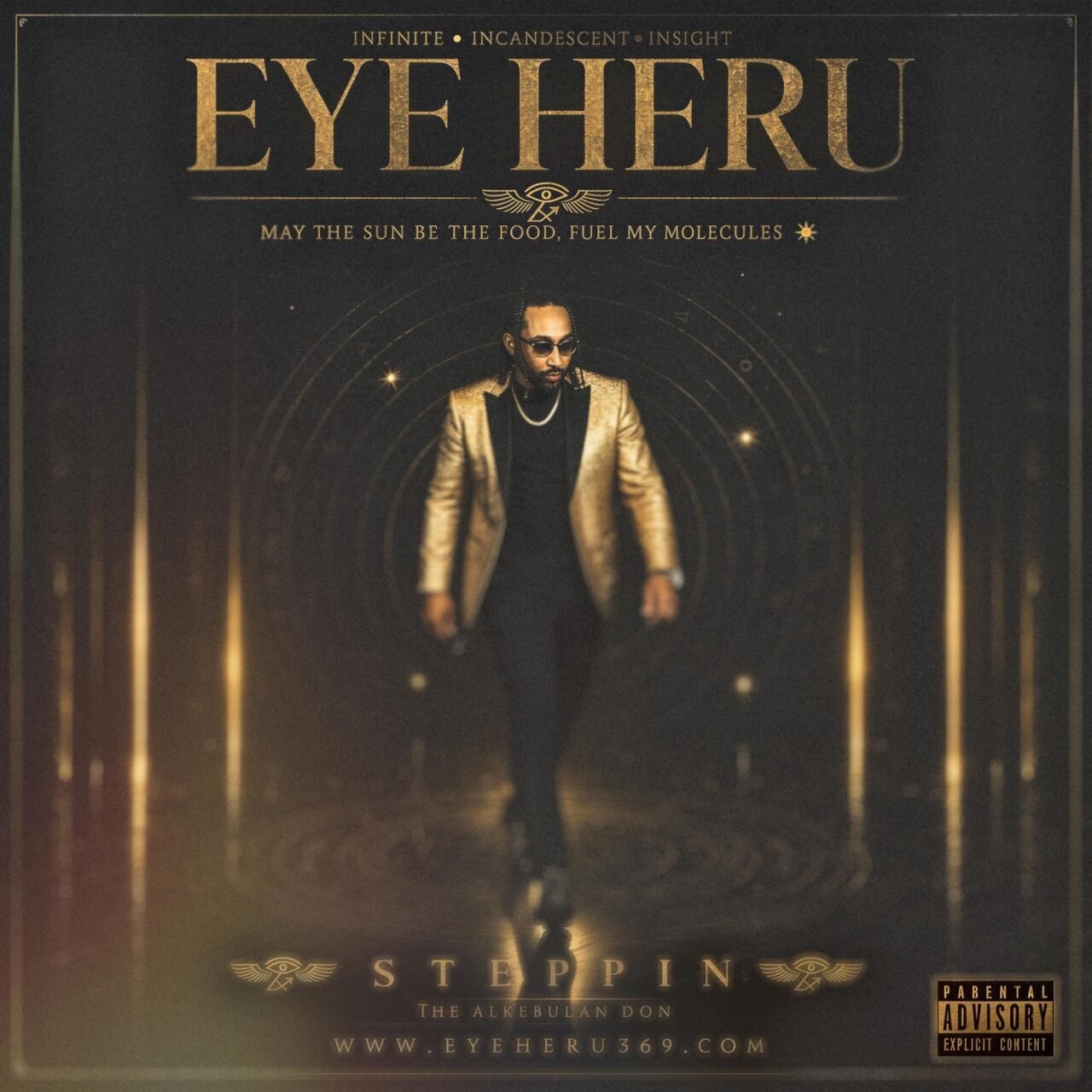 Steppin cover art by Eye Heru
