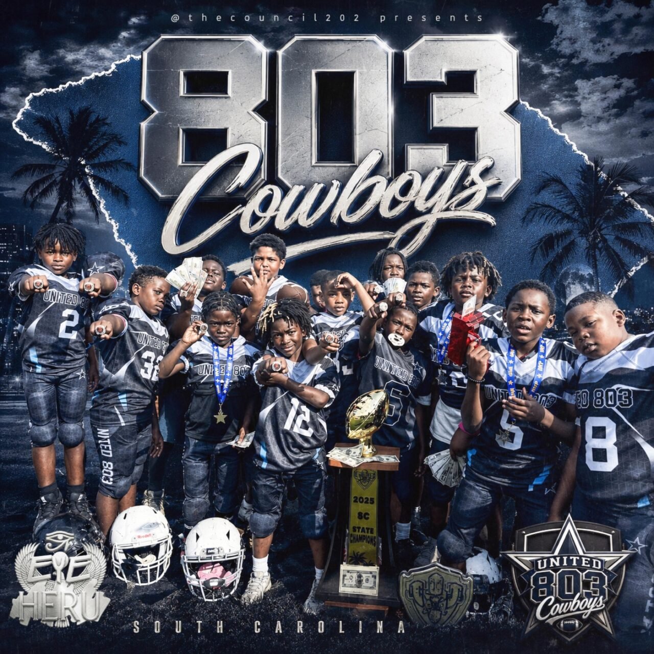 United 803 Cowboys (feat. Eye Heru) cover art by Eye Heru